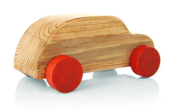 Wooden toy car — Stock Photo, Image