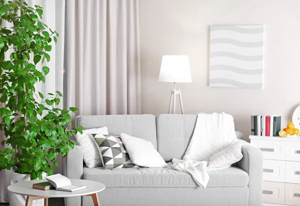 Room interior with sofa — Stock Photo, Image