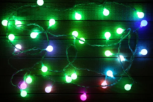 Ghirlanda elettrica di Natale — Foto Stock