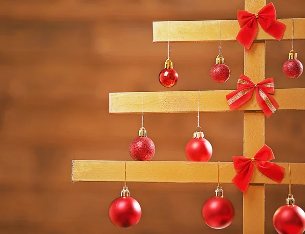 Handgemachter Weihnachtsbaum — Stockfoto