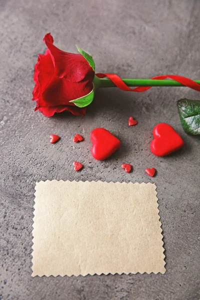 Blank regalo San Valentino — Foto Stock