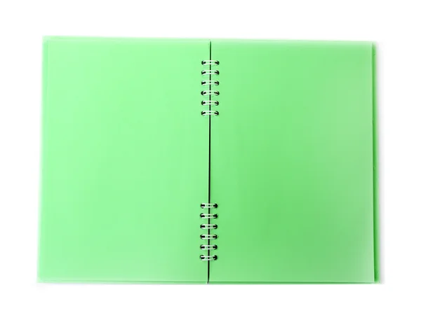 Cuaderno espiral aislado —  Fotos de Stock