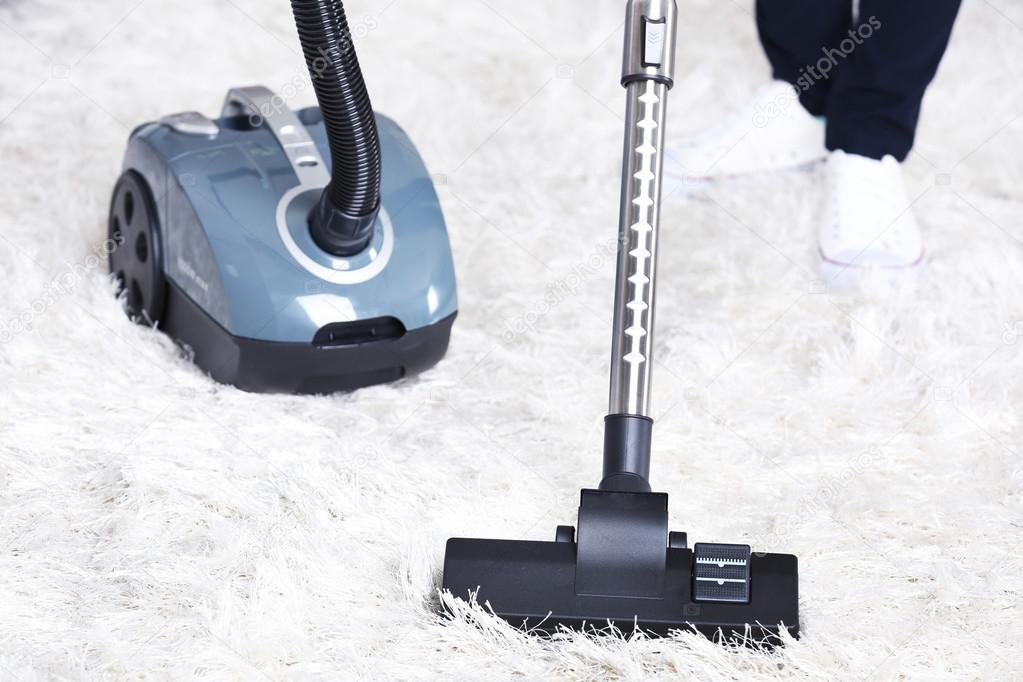 Cleaning concept - vacuum cleaner 