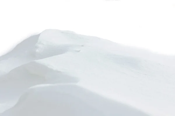 Beautiful natural snowdrift — Stock Photo, Image