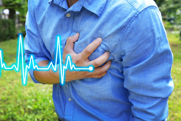 боль в груди - сердечный приступ
.