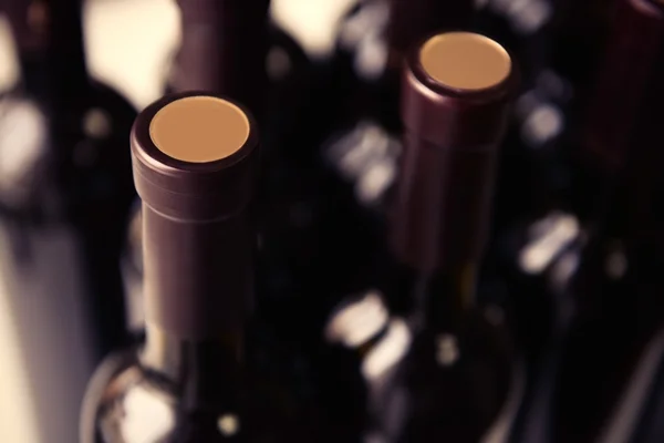 Empilements de bouteilles de vin — Photo