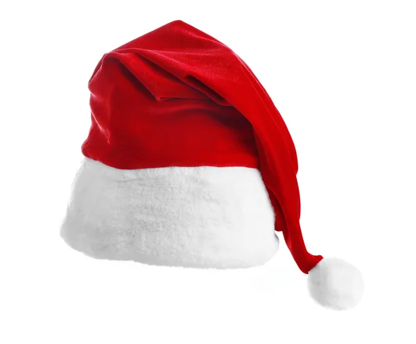 Sombrero rojo de Santa Claus — Foto de Stock