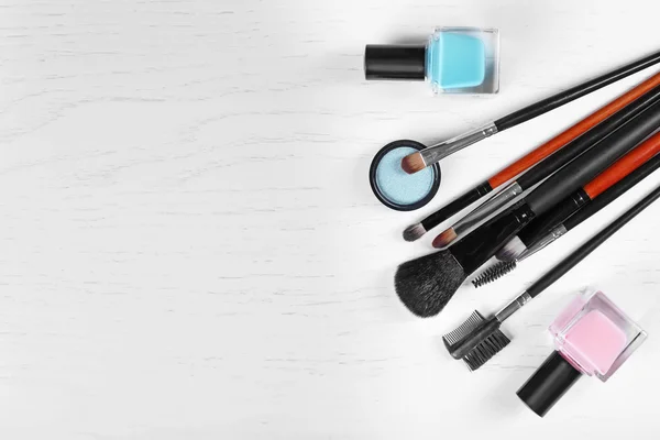 Make-up tools en cosmetica — Stockfoto