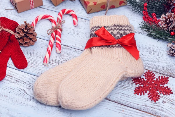 Hermosas decoraciones de Navidad — Foto de Stock