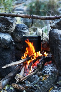 Yangın asılı su ısıtıcısı 