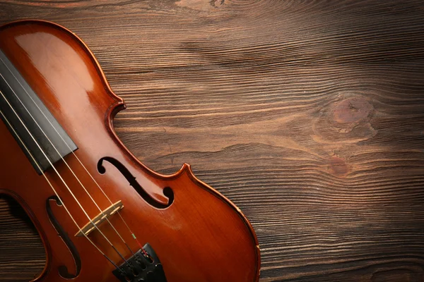 Primer plano clásico del violín — Foto de Stock
