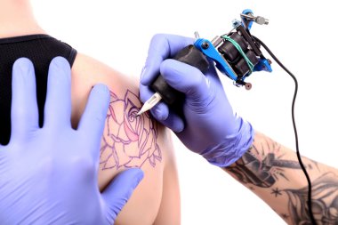 Dövme yapma süreci 