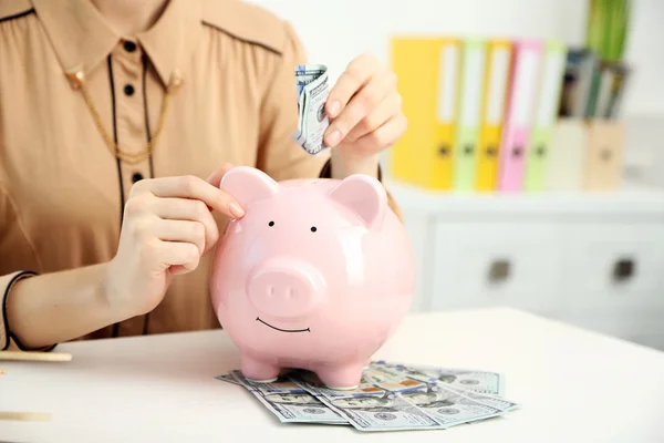 Savings money concept — Stock Photo, Image