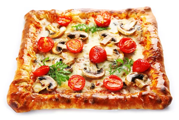 Freshly homemade pizza — Stock Photo, Image