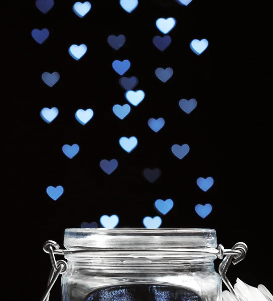 Láska kouzelná láhev — Stock fotografie