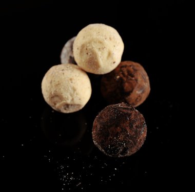 çeşitli çikolata şekerleme