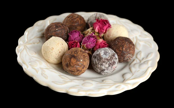 Bonbons au chocolat assortis — Photo