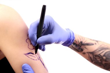 Dövme yapma süreci 