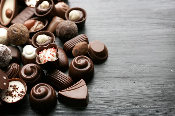 स्वादिष्ट चॉकलेट कँडी — स्टॉक फोटो, इमेज