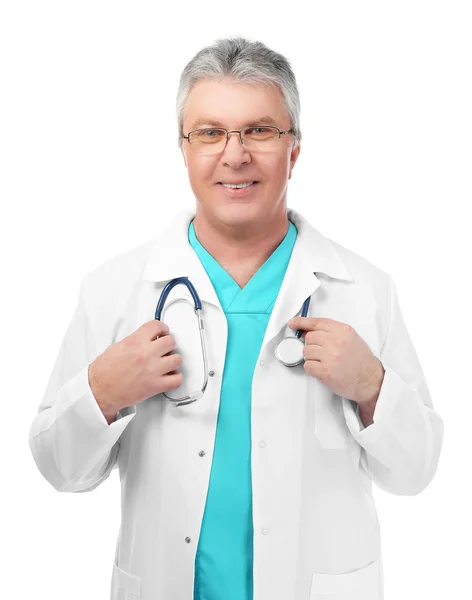 A handsome doctor standing — Stock Photo, Image