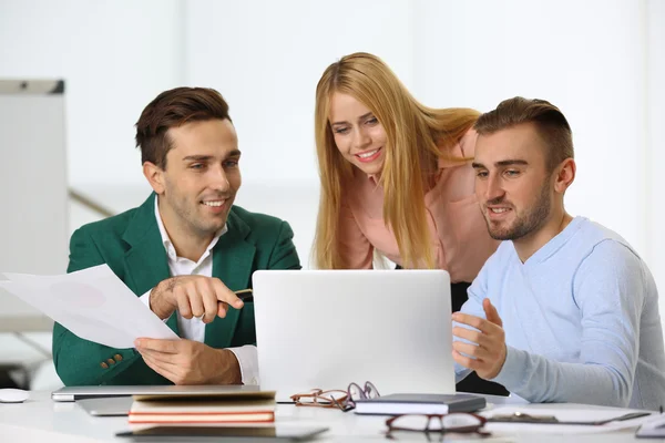 Vergadering in de vergaderzaal — Stockfoto