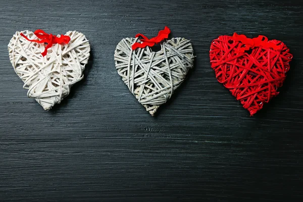 Beautiful romantic hearts — Stock Photo, Image