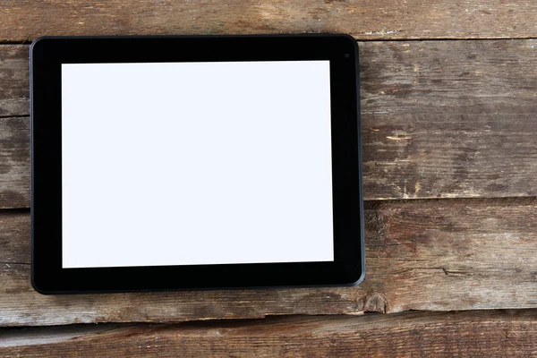 Black modern tablet — Stock Photo, Image