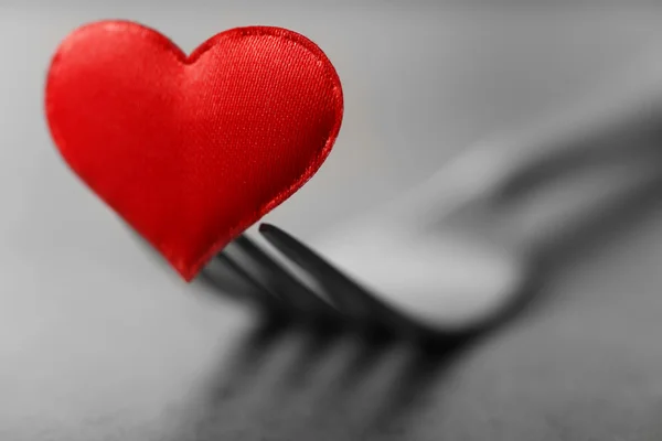 Begreppet bild för alla hjärtans dag middag — Stockfoto