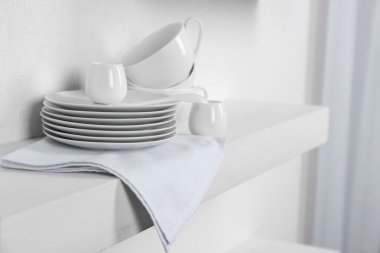 peçete ile beyaz sofra