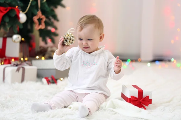 Funny baby girl — Stock Photo, Image