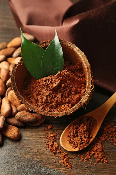 Castron cu cacao aromatică — Fotografie, imagine de stoc