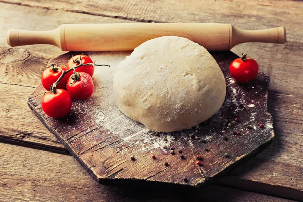 Fresh prepared dough — Stock Photo, Image