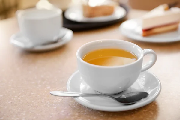 Cup of tea on table — Stock Photo, Image