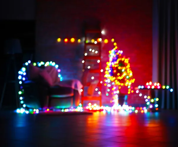 Christmas tree and other decor — Stock Photo, Image