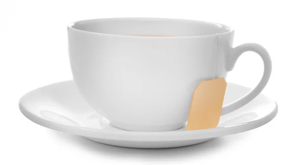 Tasse Tee isoliert — Stockfoto