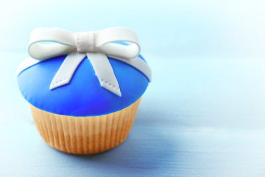 lezzetli kek dekore edilmiş