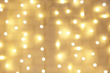 Beyaz duvar Elektrik garland 