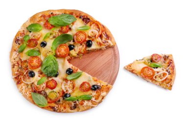 güzel taze pizza