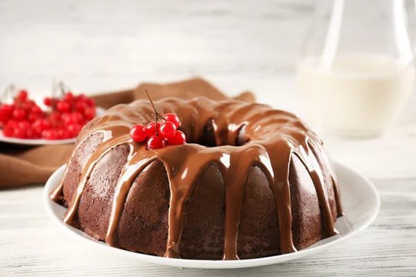Tasty Chocolate cake — Stock Photo, Image