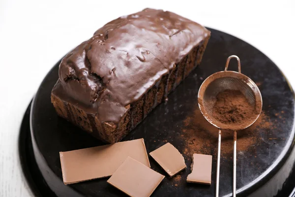 Kremalı çikolatalı pasta.