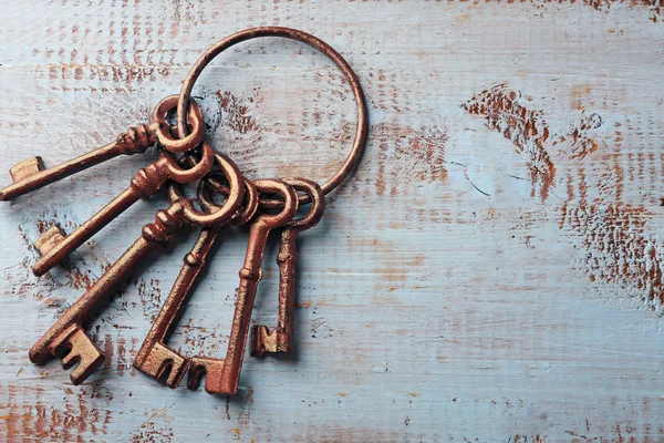 Bunch of old keys — Stock Photo, Image
