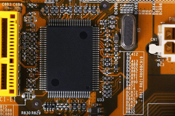Elektronische circuit bord — Stockfoto