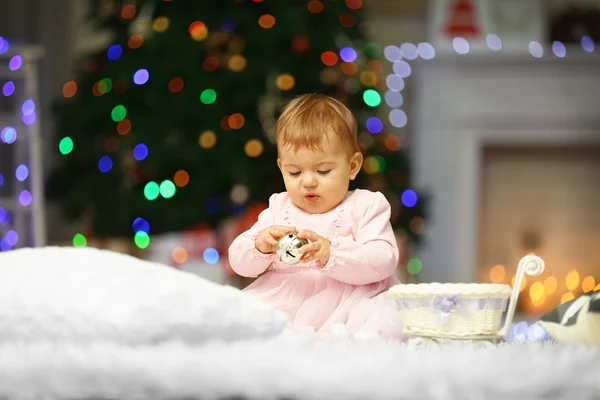 Tatlı bebek kız — Stok fotoğraf