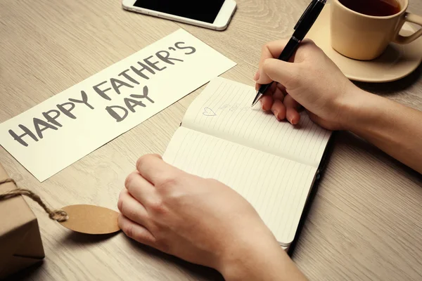 Buona festa del papà — Foto Stock