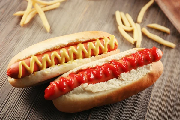 Finom Hot Dog — Stock Fotó