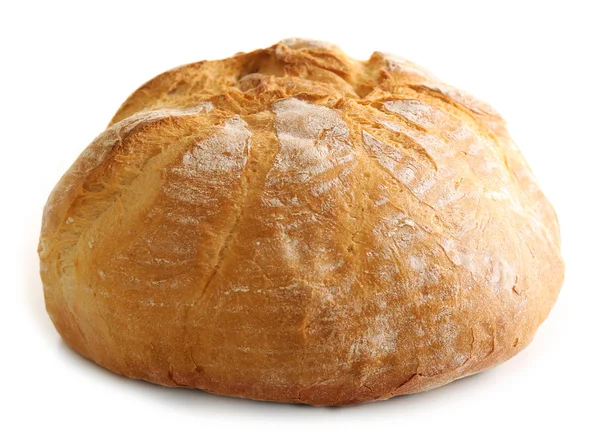 Brot auf Weiß gebacken — Stockfoto
