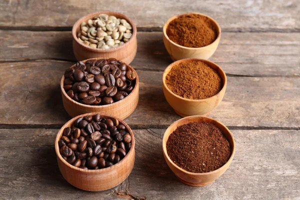 Collection of coffee beans — Stock Photo, Image