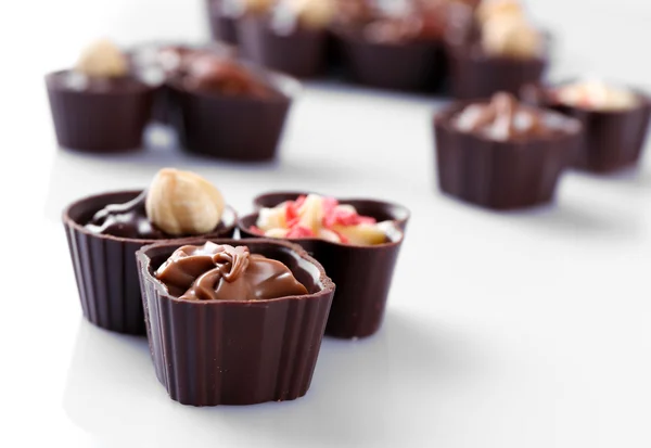 Deliciosos dulces de chocolate — Foto de Stock