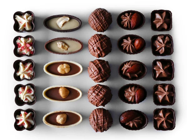 Νόστιμα σοκολάτας καραμέλες — Φωτογραφία Αρχείου
