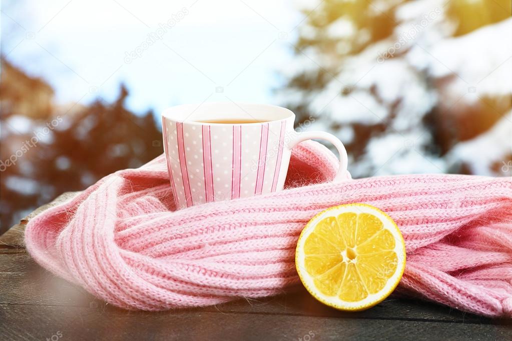Cup of hot drink 